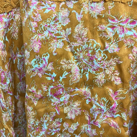 Free People Lucie Mini Dress in Antique Gold - Picture 9 of 16